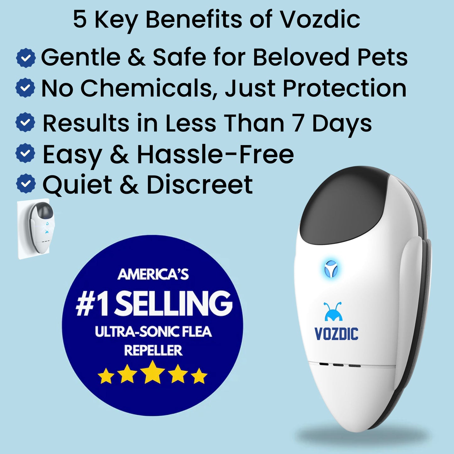 Vozdic Ultrasonic Device