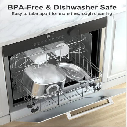 ThePawix™ Stainless Steel Water Fountain